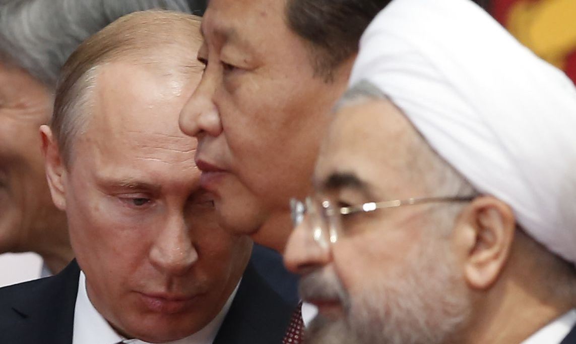 Target Russia. Target China. Target Iran